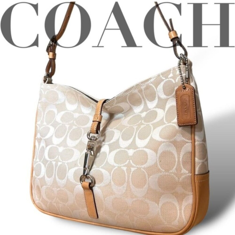 Euc Rare Vintage Coach Signature Soho Hampton Handbag Purse
